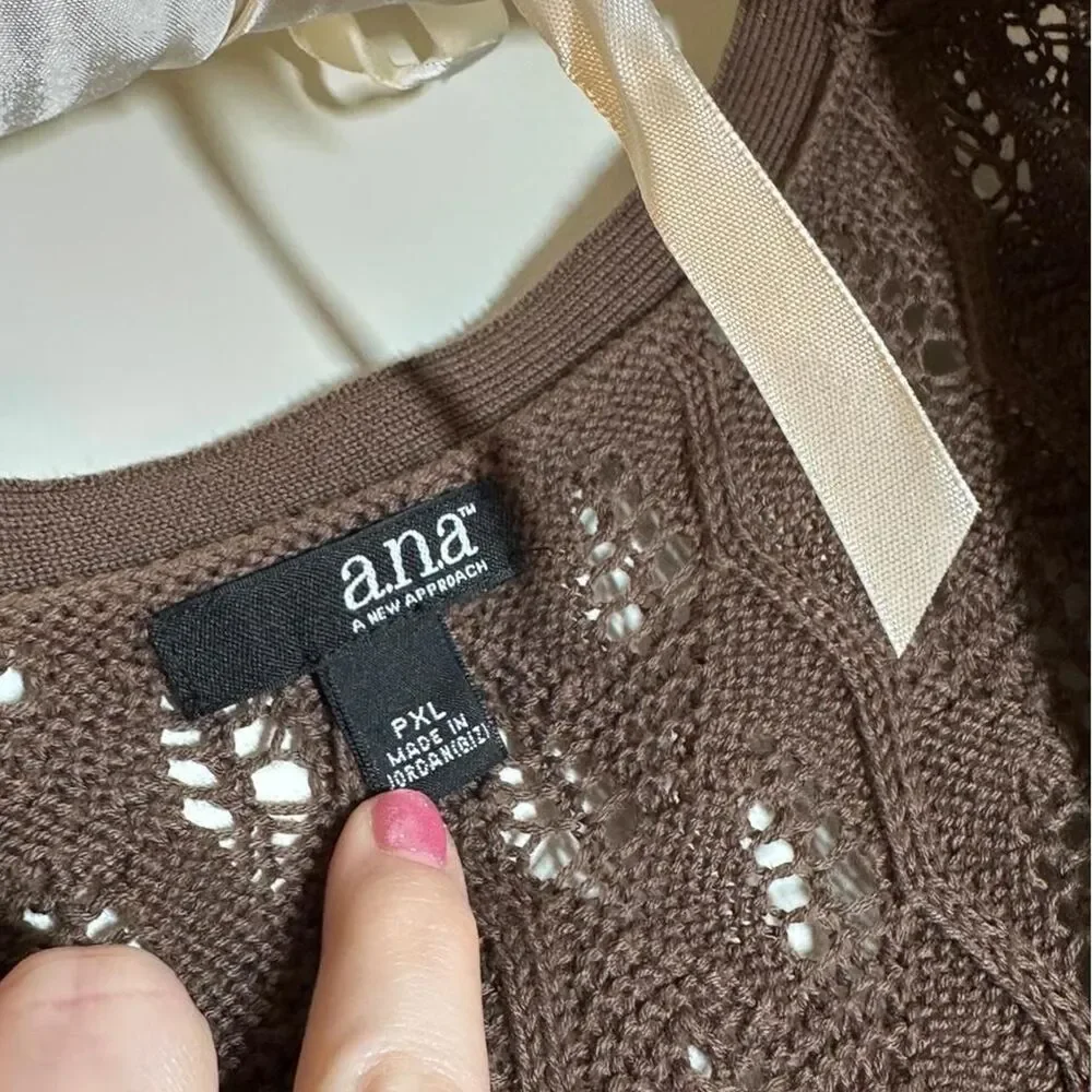 Unbranded Women's Brown Cardigan